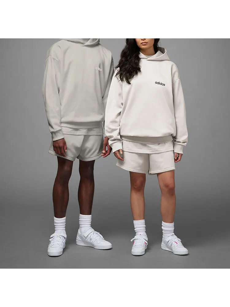 Худи adidas Basketball Hoodie 'Grey' — изображение 3 из 4, серый