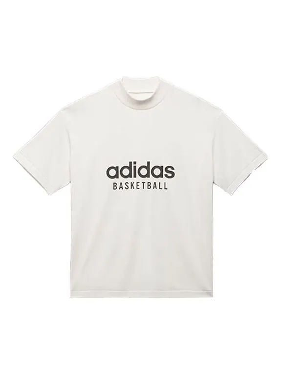 Футболка adidas Basketball T-shirt 'White' — изображение 1 из 2, белый