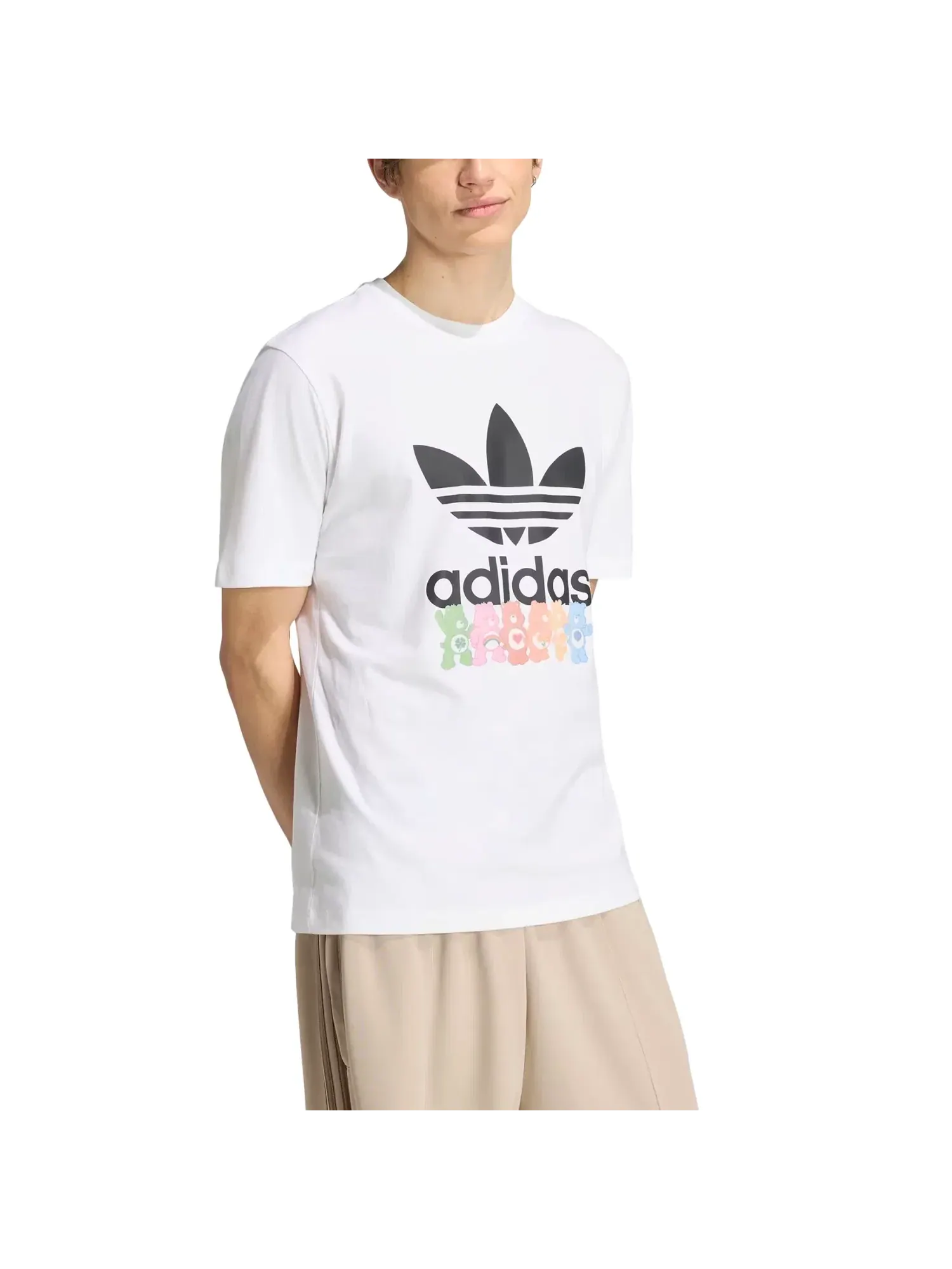 Мужская футболка с принтом Adidas x Care Bear Ti T-Shirt Asia Sizing — изображение 2 из 4, белый