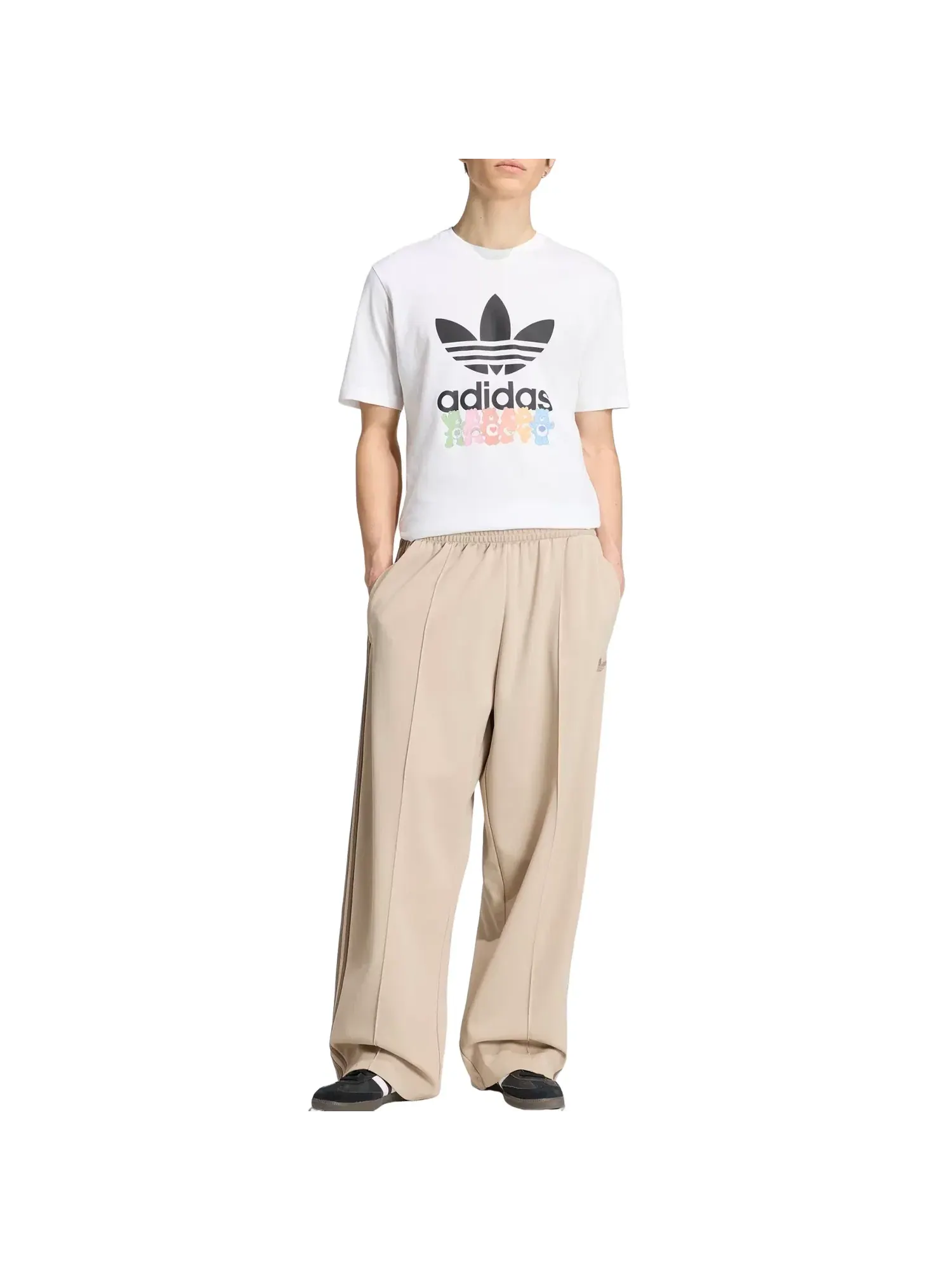 Мужская футболка с принтом Adidas x Care Bear Ti T-Shirt Asia Sizing — изображение 4 из 4, белый
