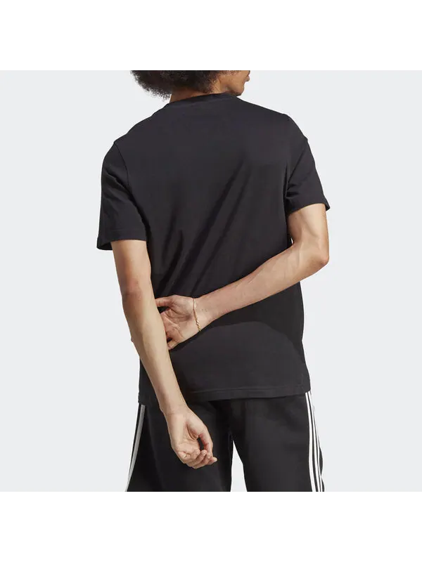 Футболка оригиналы adicolor классика трилистник футболка Adidas — изображение 3 из 4, черный/белый