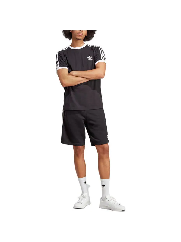 Футболка оригиналы adicolor классика 3 полоски футболка Adidas — изображение 3 из 4, черный/белый