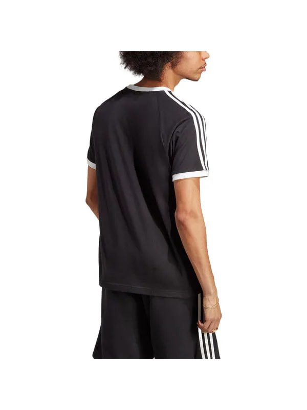 Футболка оригиналы adicolor классика 3 полоски футболка Adidas — изображение 4 из 4, черный/белый