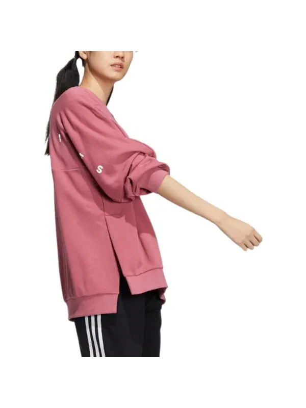 Свитера слово свитер экипаж Adidas — изображение 4 из 4, розовый
