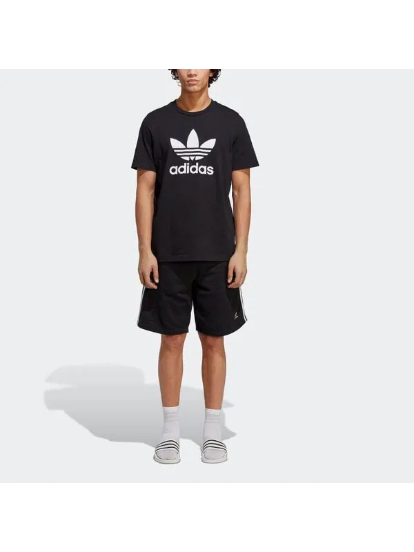 Шорты оригинальные adicolor классические 3 полоски спортивные шорты Adidas — изображение 2 из 4, черный