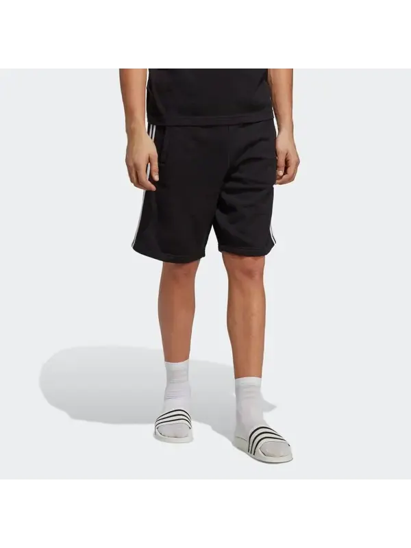 Шорты оригинальные adicolor классические 3 полоски спортивные шорты Adidas — изображение 4 из 4, черный