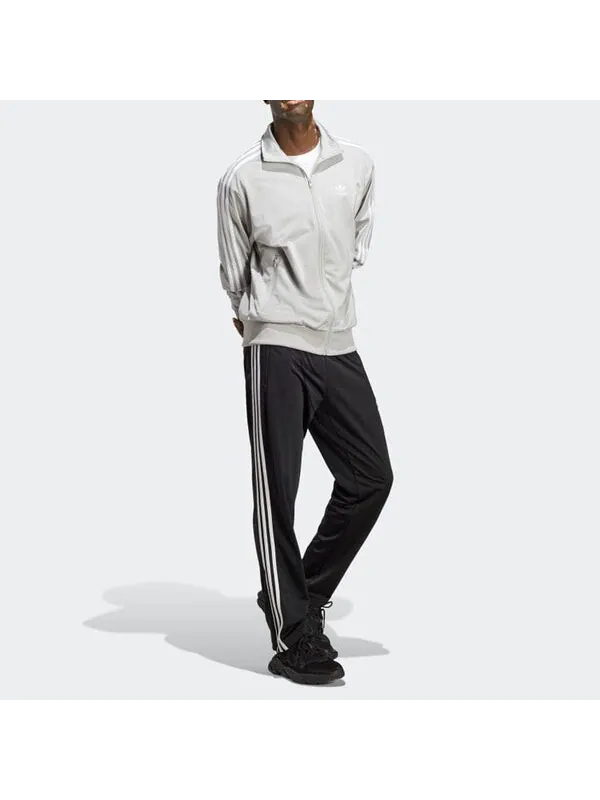 Куртка adidas Adicolor Classics Firebird Track Top 'Grey' — изображение 2 из 4, серый/белый