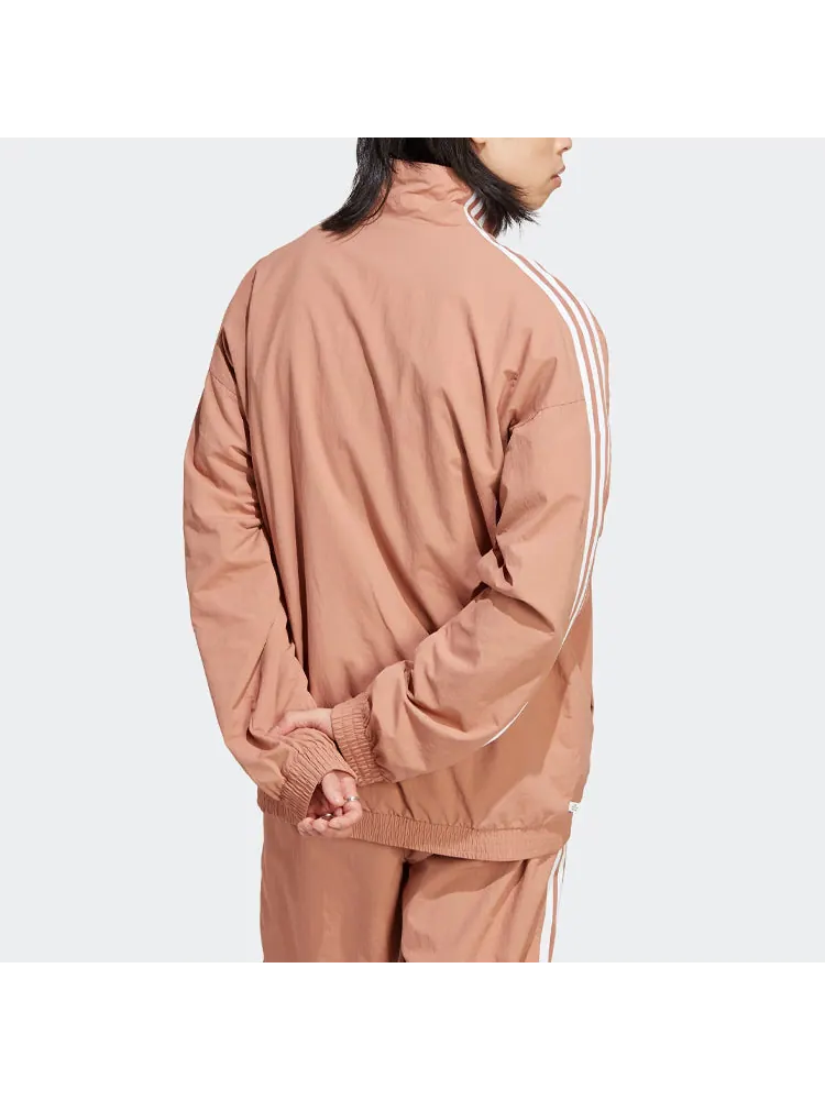 Куртка adidas Adicolor Classics Trefoil Track Jacket 'Brown' — изображение 3 из 4, коричневый