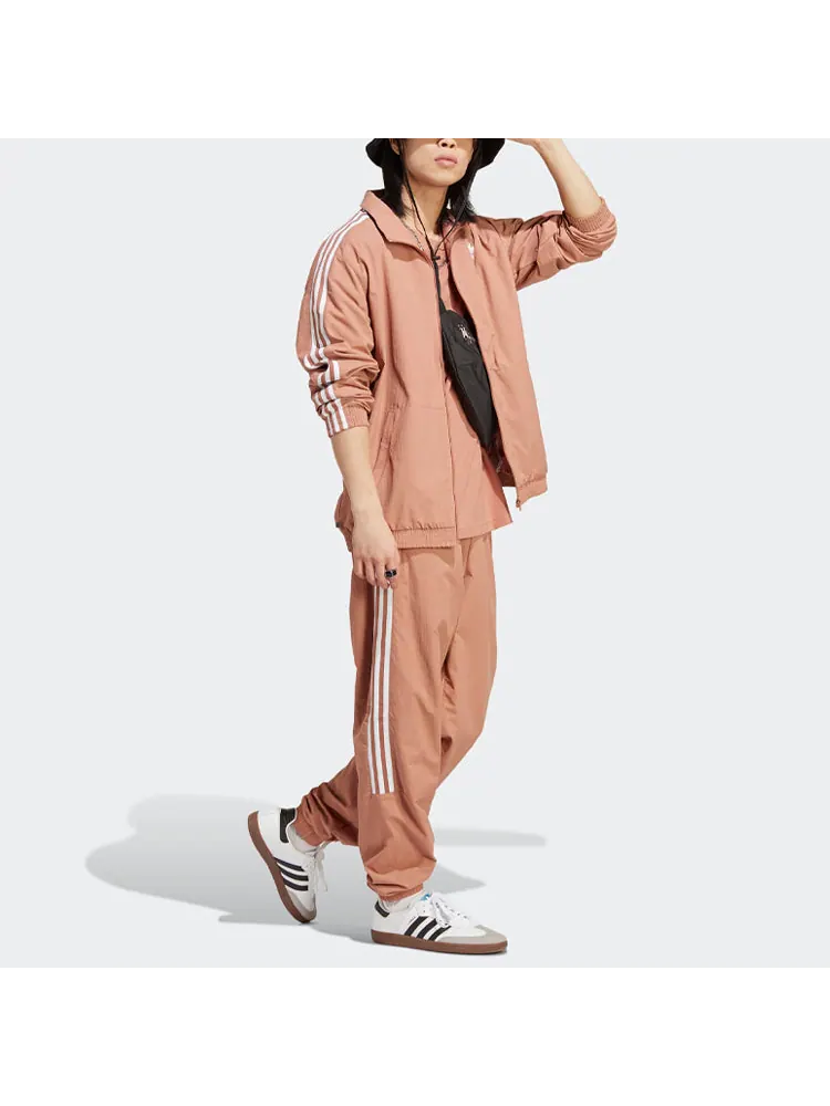 Куртка adidas Adicolor Classics Trefoil Track Jacket 'Brown' — изображение 4 из 4, коричневый