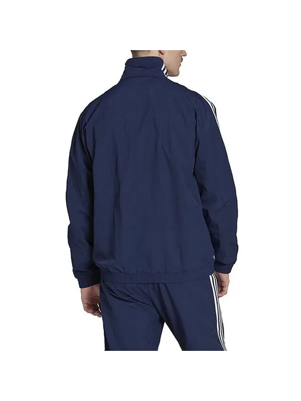 Куртка adidas originals Adicolor Classics Trefoil Track Jacket 'Night Indigo' — изображение 3 из 4, индиго