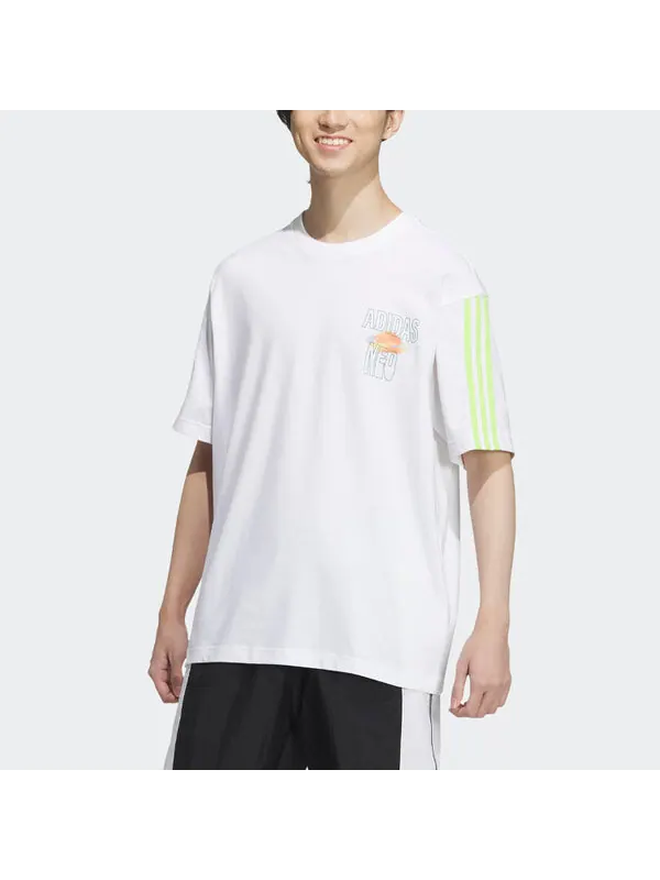 Футболка neo u vbe Футболка 2 Adidas — изображение 2 из 4, белый