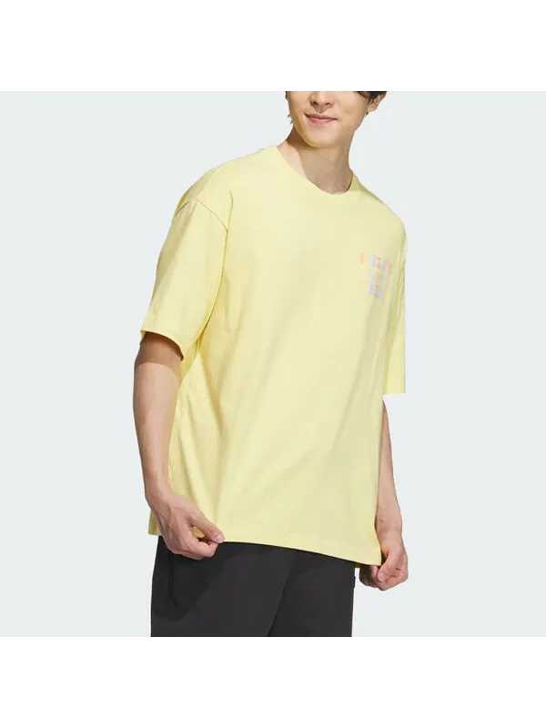 Футболка neo u vbe Adidas — изображение 4 из 4, желтый