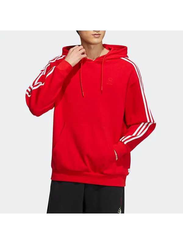 Толстовка с капюшоном neo cny Толстовка Adidas — изображение 2 из 3, красный