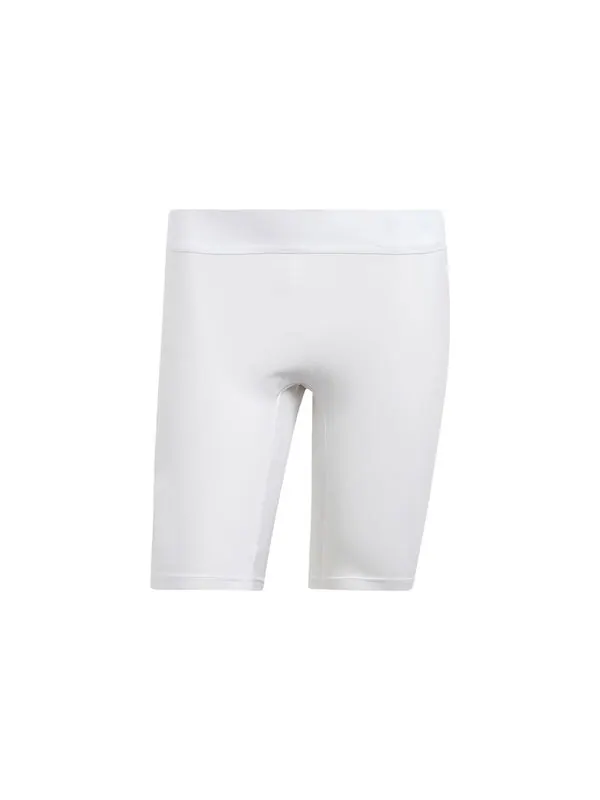 Шорты adidas AEROREADY Pro Two-in-One Seersucker Tennis Shorts 'White' — изображение 2 из 4, белый