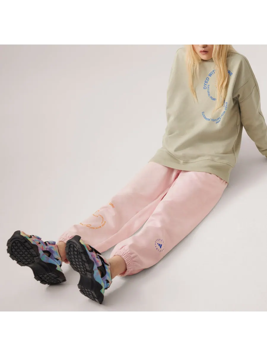 Спортивные брюки adidas x Stella McCartney Sportswear Sweatpants 'F Tropic Bloom' — изображение 4 из 4, розовый