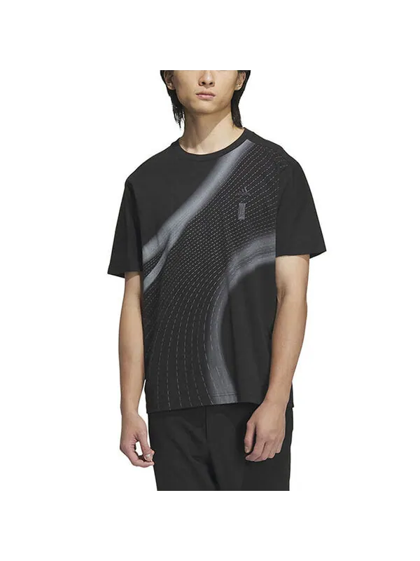Футболка wj gfx Футболка Adidas — изображение 2 из 4, черный