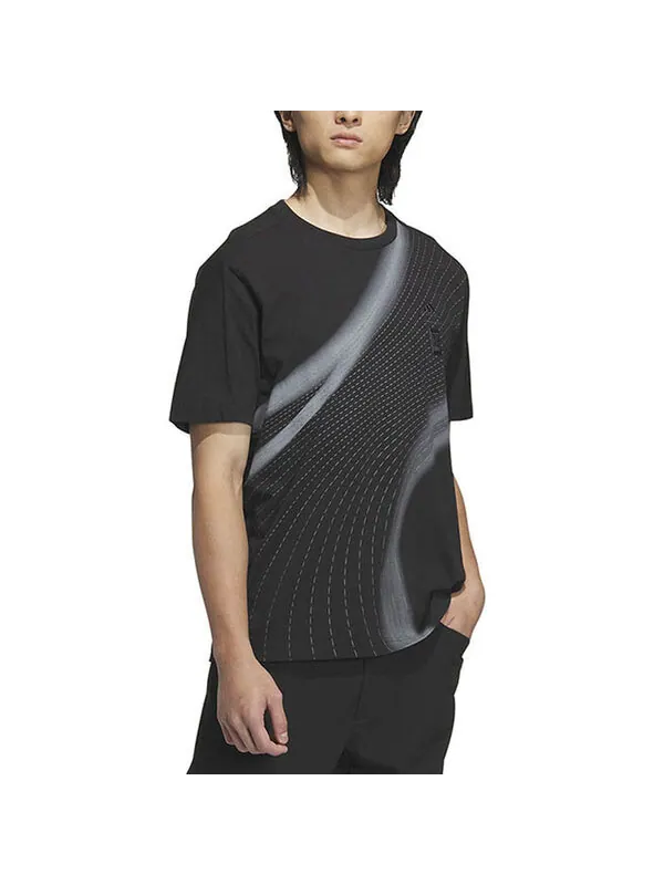 Футболка wj gfx Футболка Adidas — изображение 4 из 4, черный