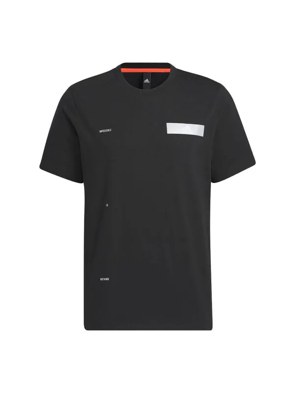 Футболка tech ref Футболка Adidas — изображение 1 из 4, черный