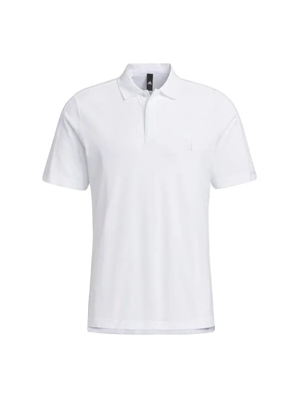 Футболка wj mh polo с коротким рукавом футболка Adidas — изображение 1 из 4, белый