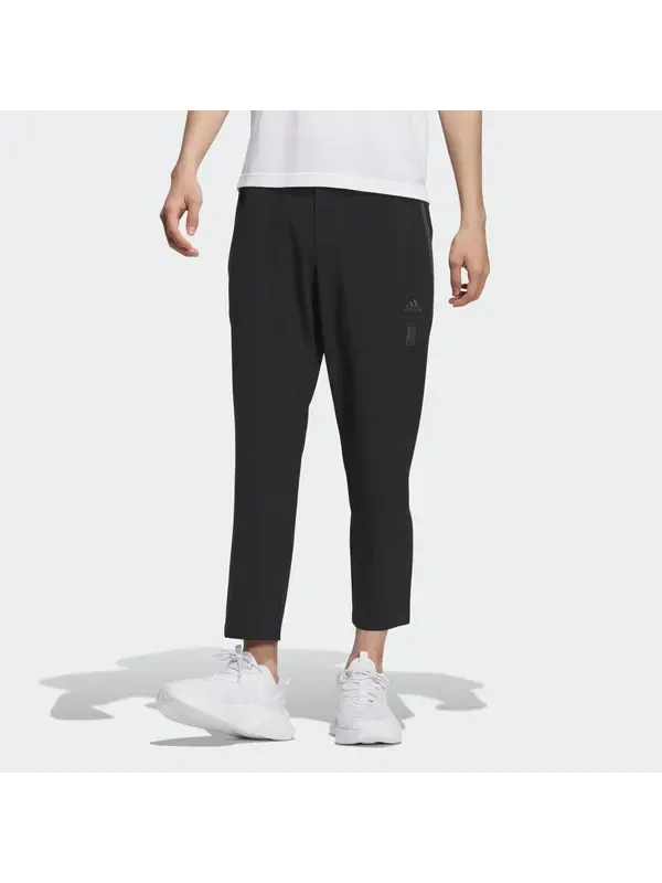Штаны wuji легкие тканые штаны Adidas — изображение 2 из 4, черный