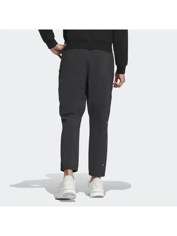 Брюки технологичные легкие тканые брюки Adidas — изображение 3 из 4, черный