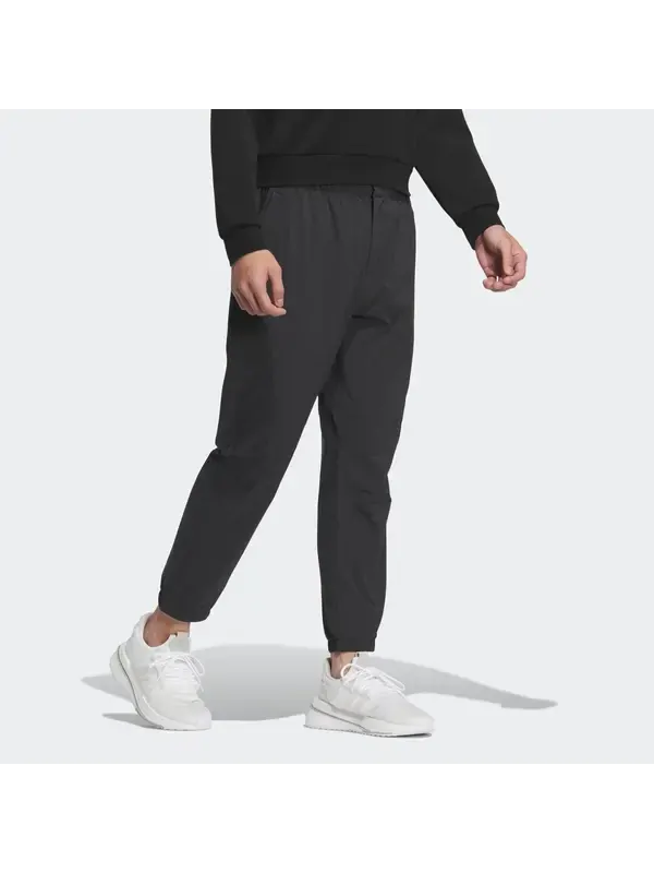 Брюки технологичные легкие тканые брюки Adidas — изображение 4 из 4, черный