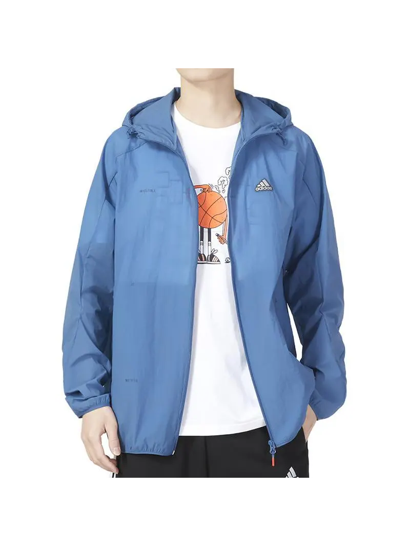 Куртка adidas Tech Lightweight Woven Jacket 'Teal' — изображение 2 из 3, бирюзовый