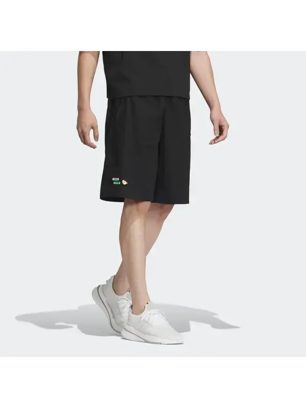 Шорты графические тканые шорты Adidas — изображение 4 из 4, черный
