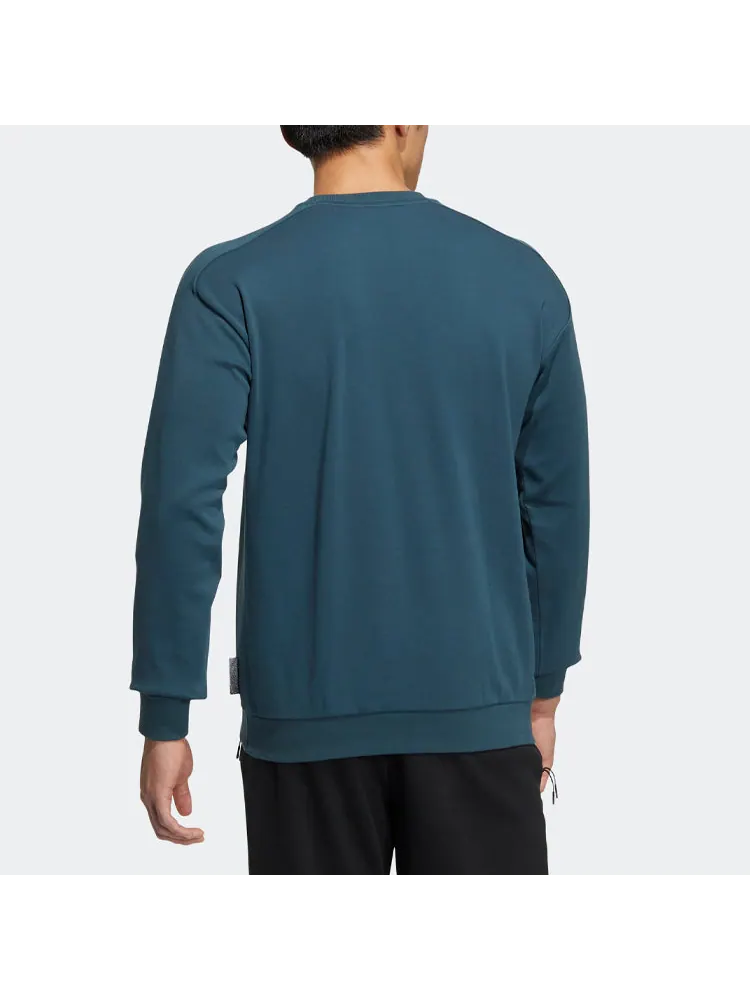 Худи adidas WUJI Logo Pullover Jerseys Sportswear 'Teal' — изображение 3 из 4, бирюзовый