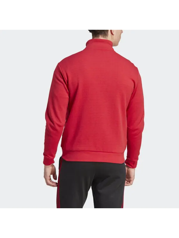 Куртка adidas Manchester United Anthem Jacket 'Real Red' — изображение 3 из 4, красный
