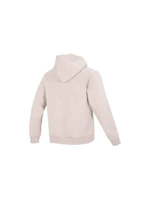 Толстовка Adidas LOUNGE FLEECE HOODIE 'Wonder Taupe' — изображение 2 из 4, тауп