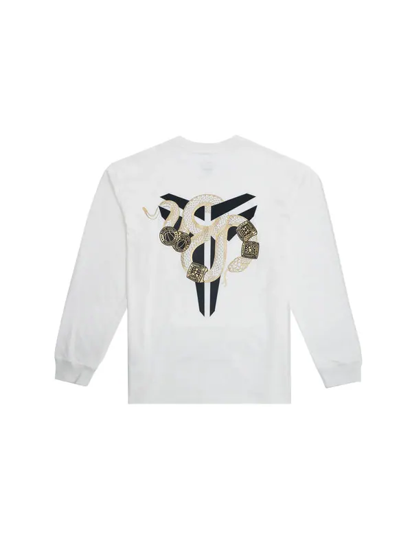 Футболка kobe long-sleeve t-shirt asia sizing Nike — изображение 2 из 2, бежевый