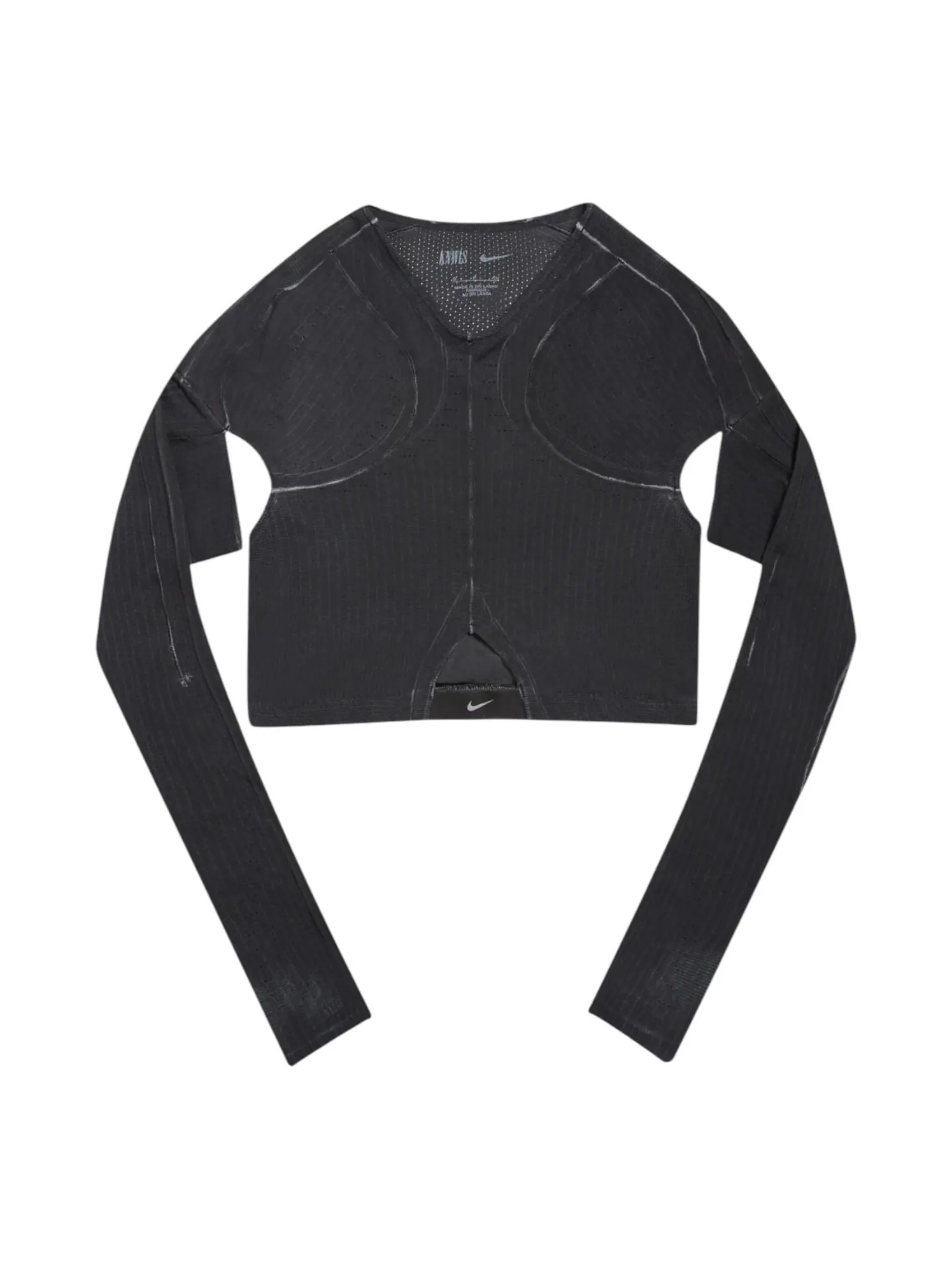 Топ (WMNS) Nike x KNWLS Ghost Top 'Black' — изображение 1 из 5, черный
