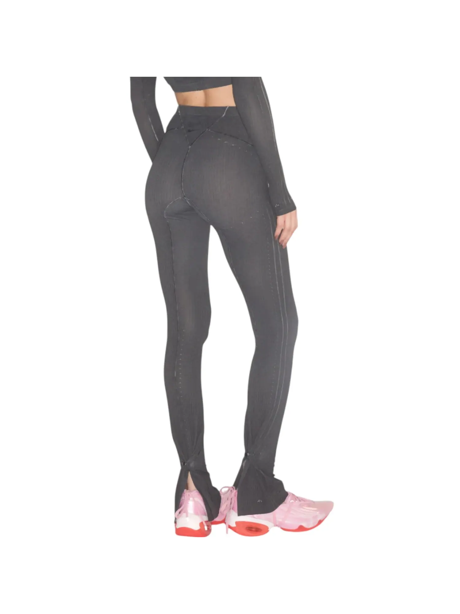 Брюки (WMNS) Nike x KNWLS Ghost Pants 'Black' — изображение 4 из 4, черный