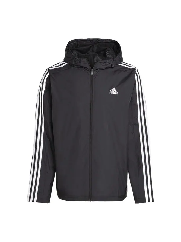 Куртка adidas Logo Essential Jackets 'Black' — изображение 1 из 2, черный