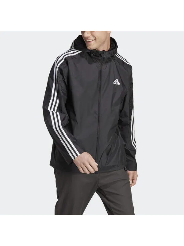 Куртка adidas Logo Essential Jackets 'Black' — изображение 2 из 2, черный