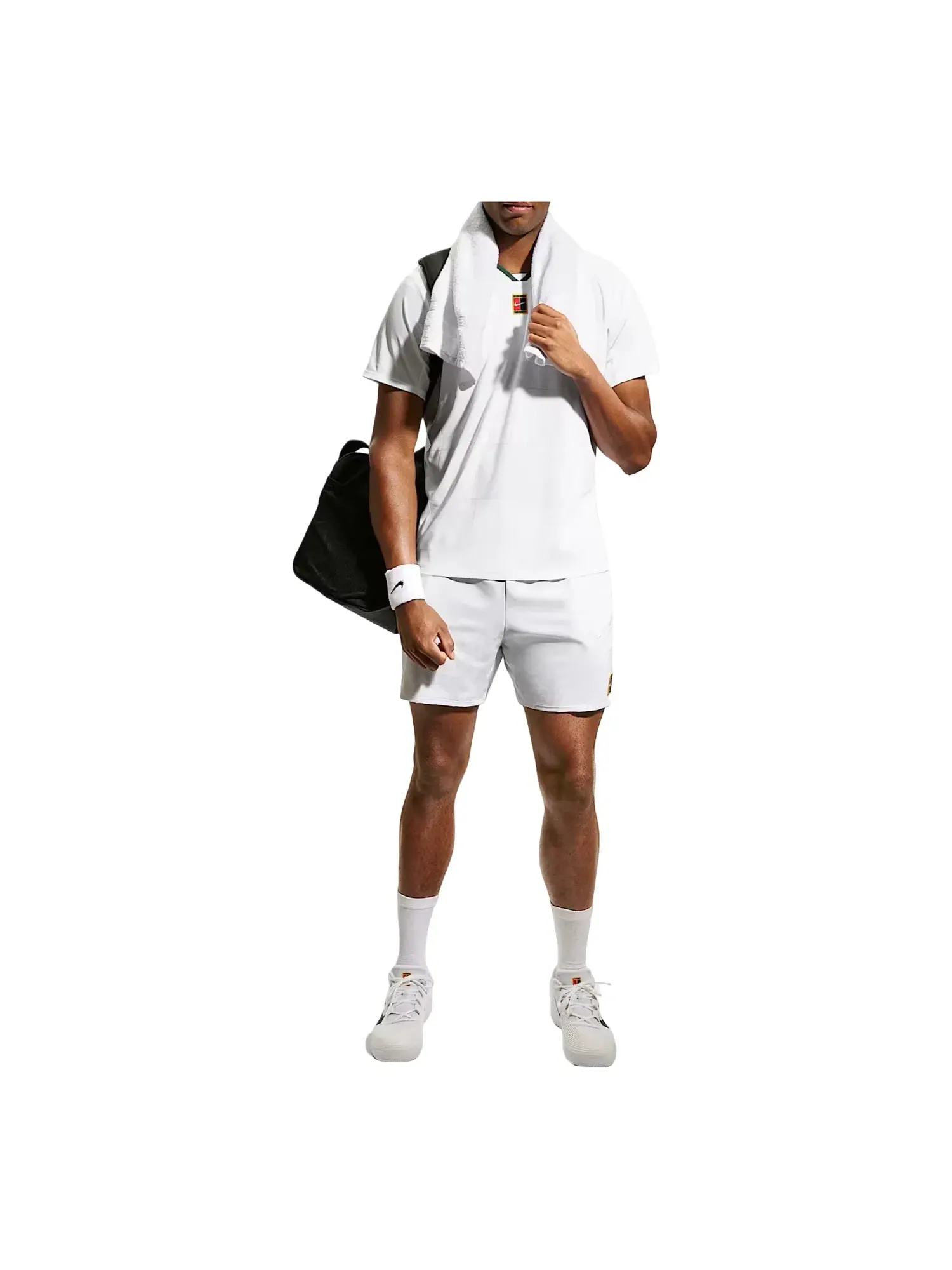 Мужская футболка Nike Court Slam Dri-FIT ADV — изображение 2 из 3, белый
