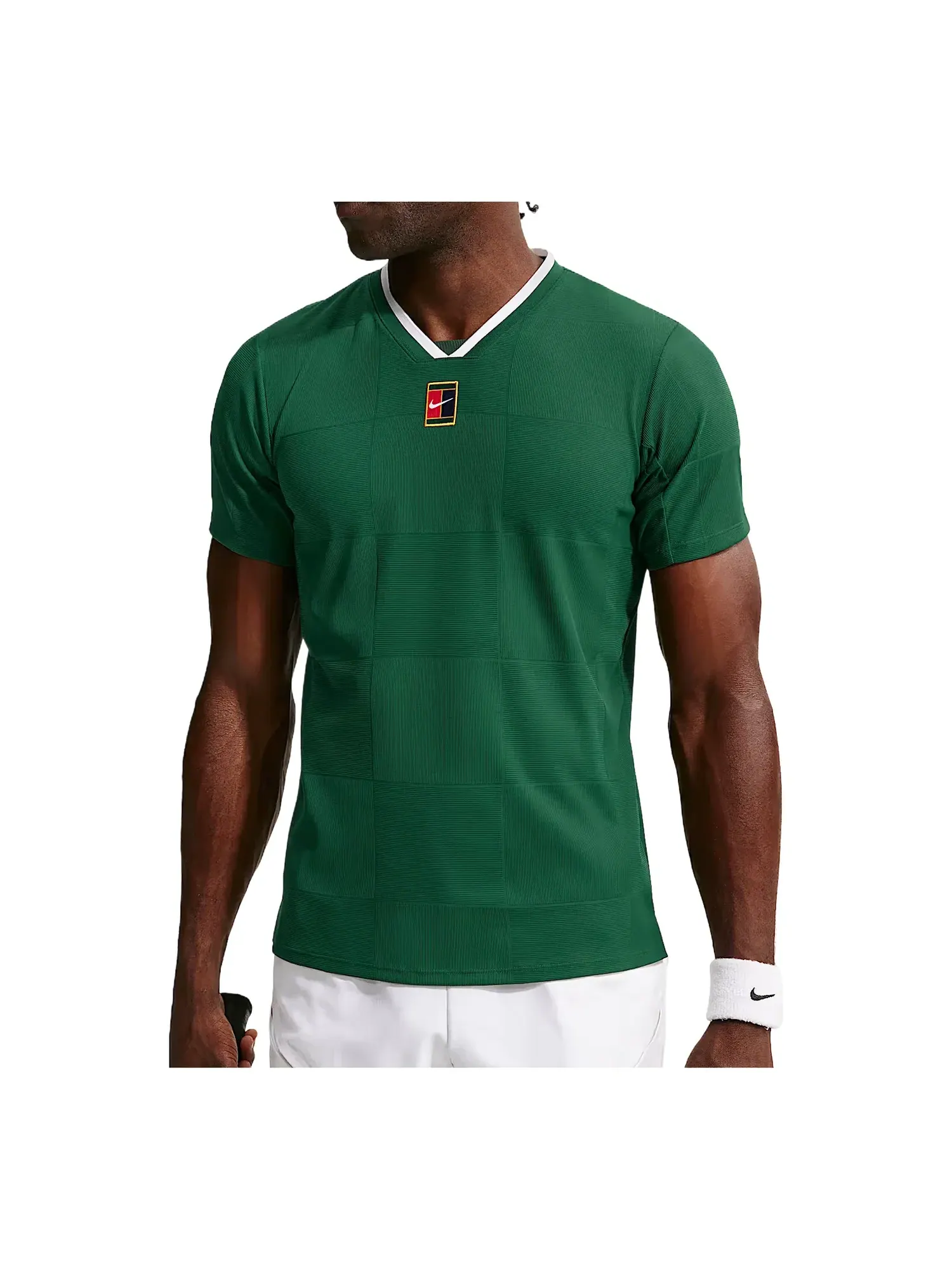 Мужская футболка Court Slam Dri-FIT ADV Nike — изображение 1 из 3, зеленый