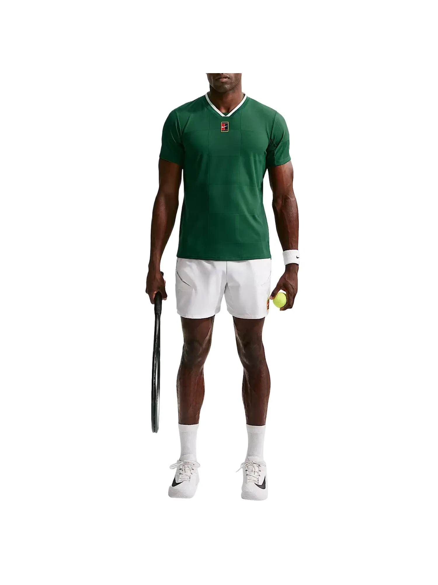 Мужская футболка Court Slam Dri-FIT ADV Nike — изображение 2 из 3, зеленый