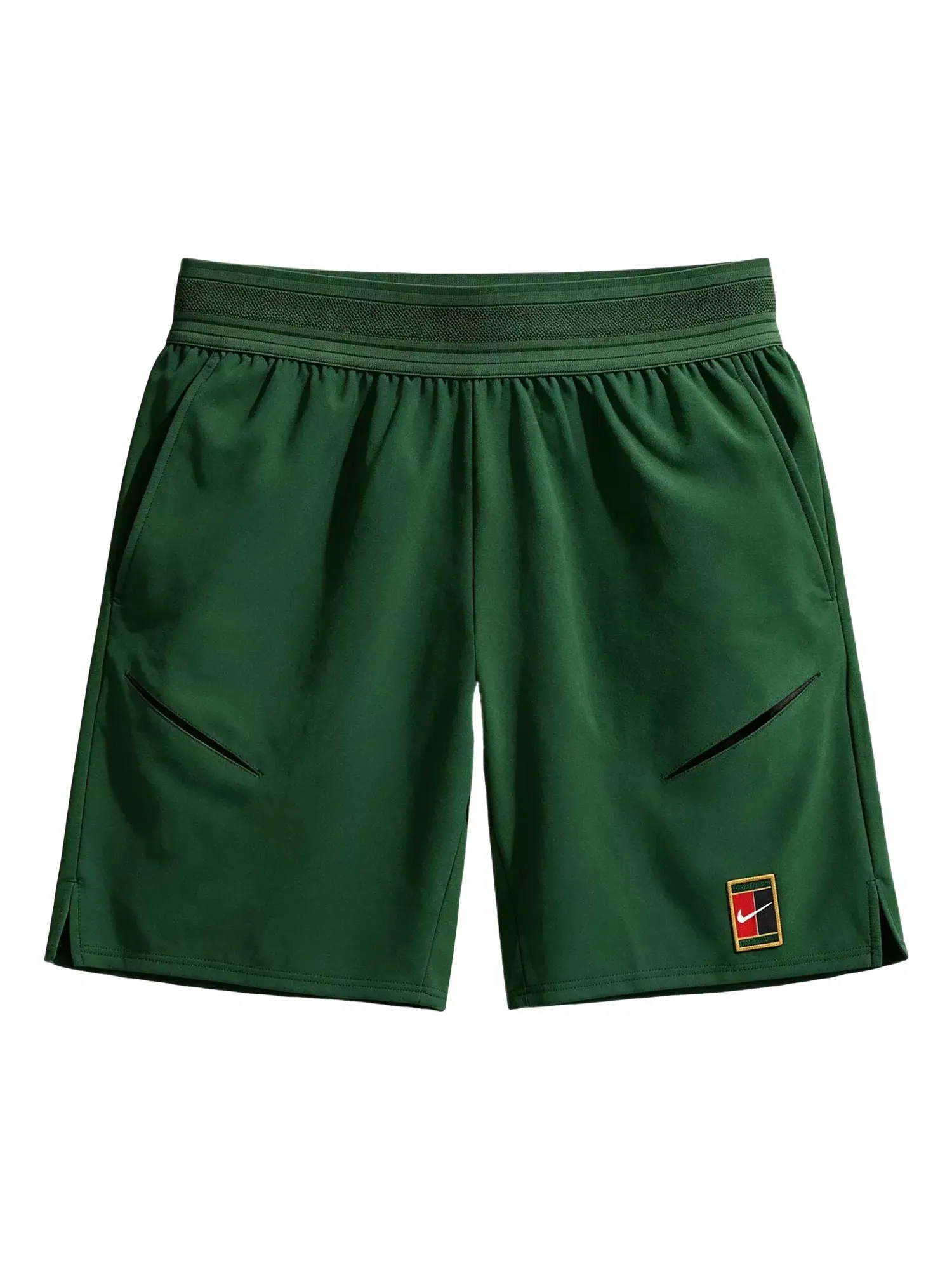 Мужские шорты NikeCourt Slam Dri-FIT — изображение 1 из 3, зеленый
