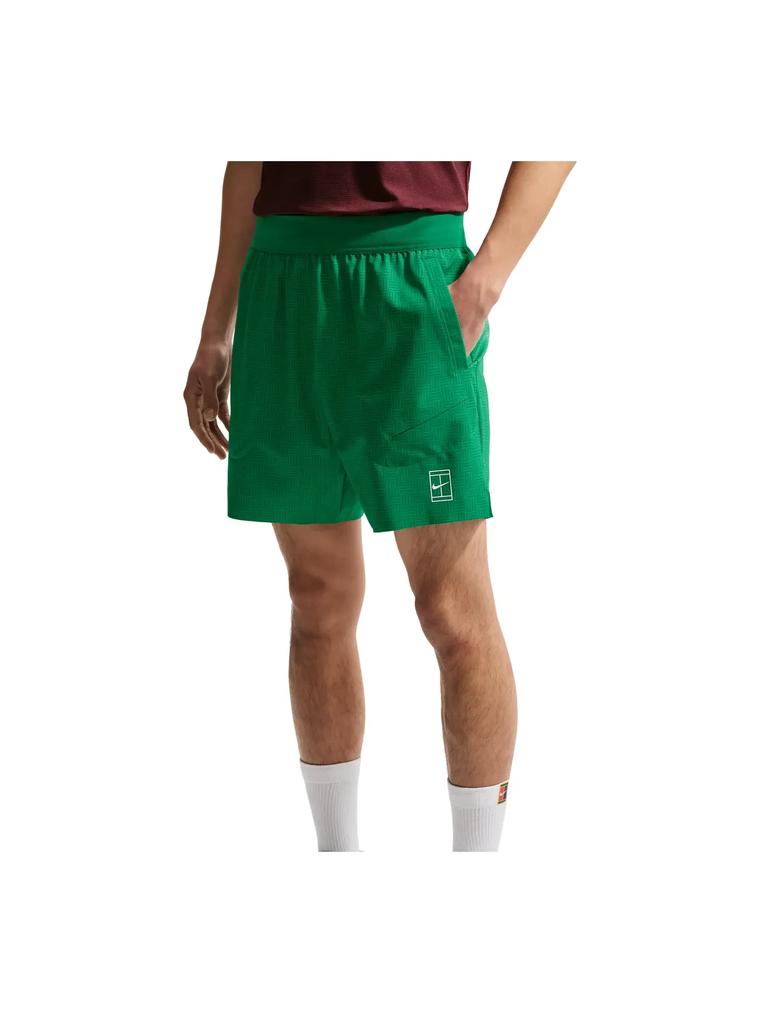 Шорты NikeCourt Advantage Dri-FIT 'Малахит' IB1072-365 — изображение 1 из 2, зеленый