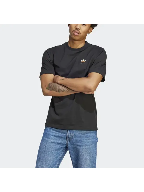 Футболка adidas originals Graphic Planet Tee 'Black' — изображение 2 из 4, черный