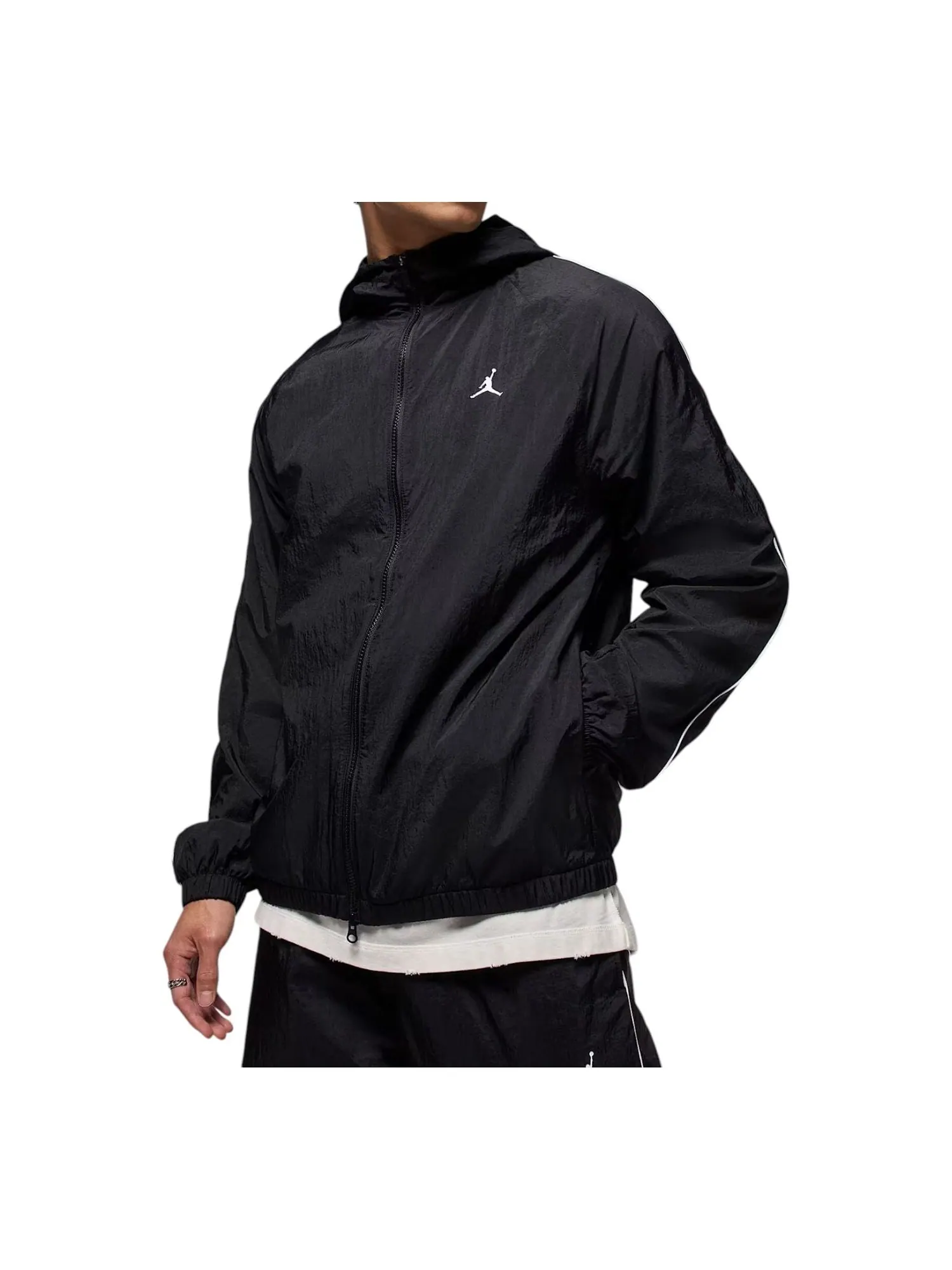 Куртка Air Jordan Classic Jacket 'Black White' — изображение 1 из 2, черный