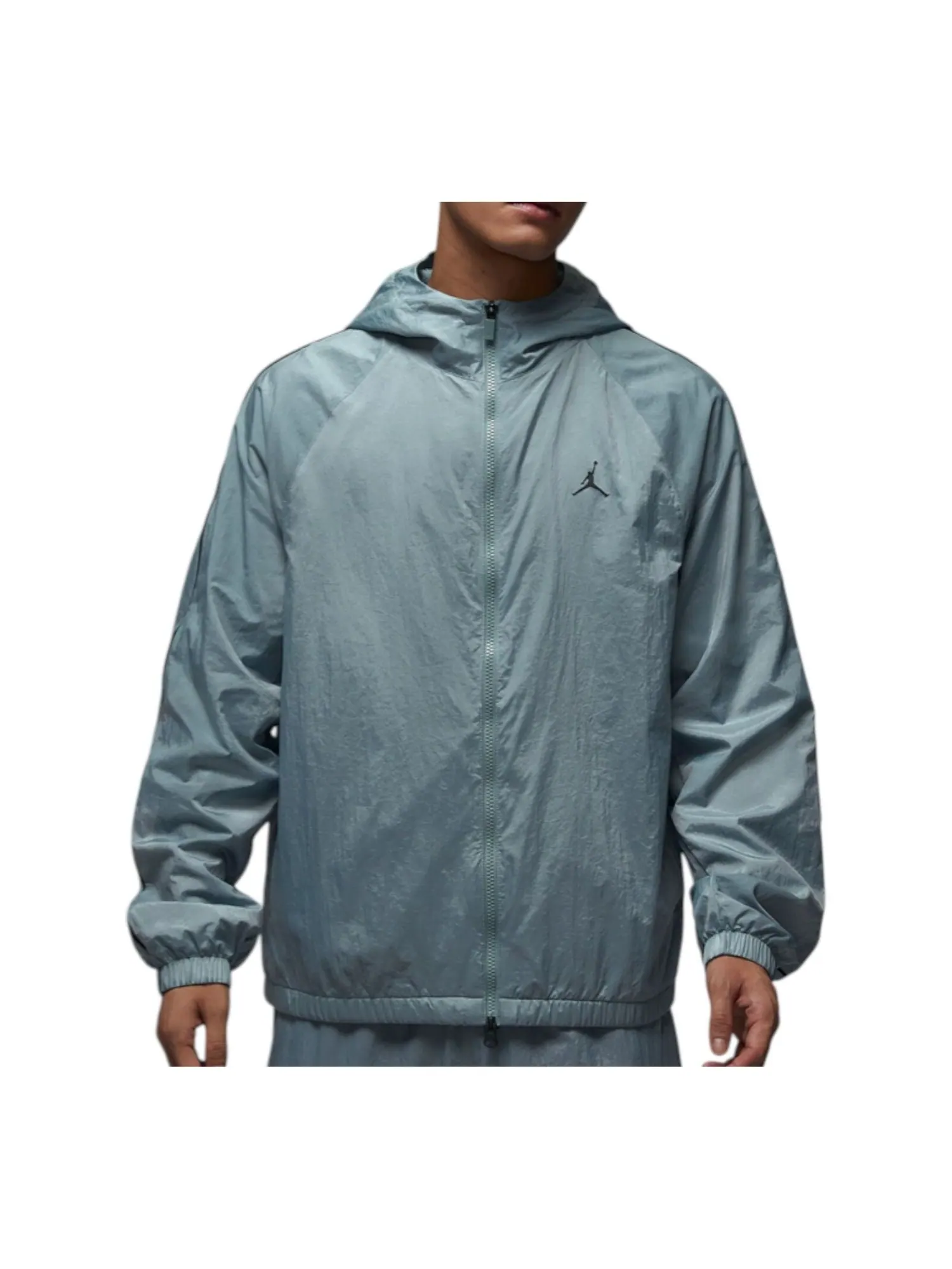 Куртка Air Jordan Sport Classic Hooded Jacket 'Aviator Grey' — изображение 1 из 5, серый