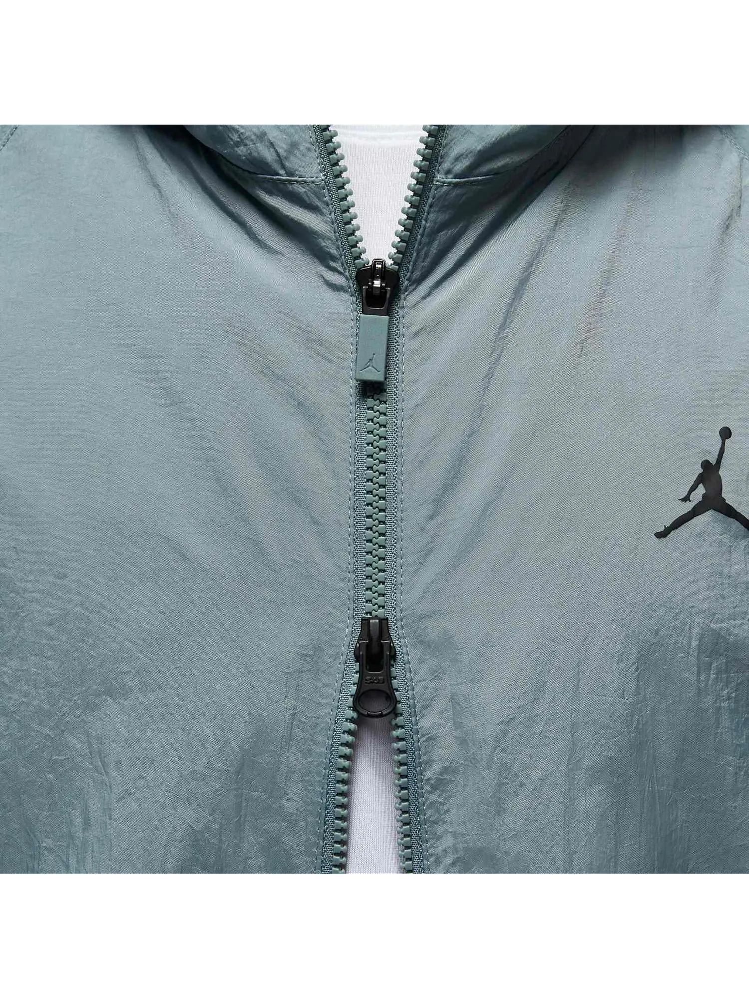 Куртка Air Jordan Sport Classic Hooded Jacket 'Aviator Grey' — изображение 2 из 5, серый