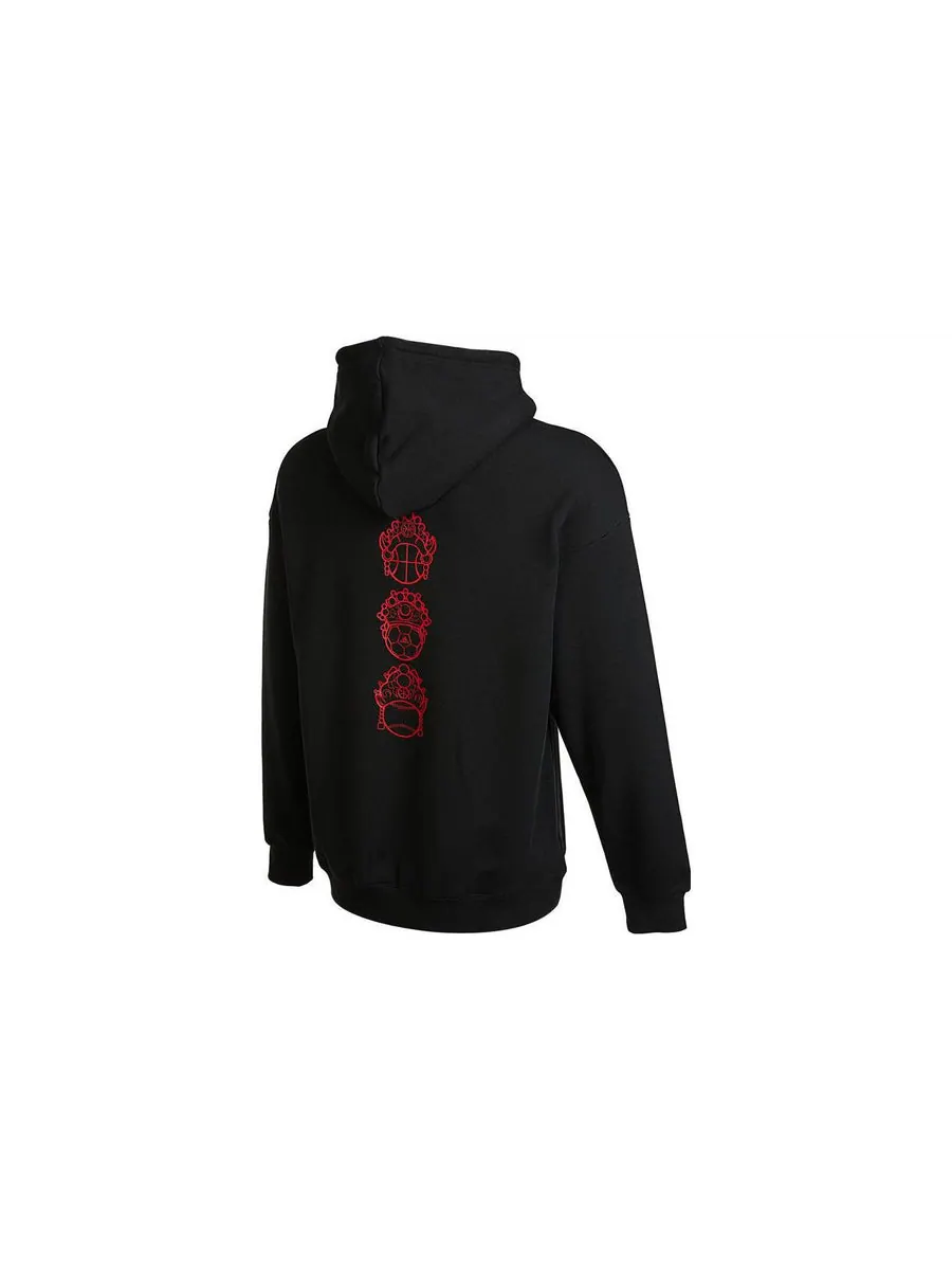 Худи adidas China Hoodie 'Black' — изображение 2 из 2, черный