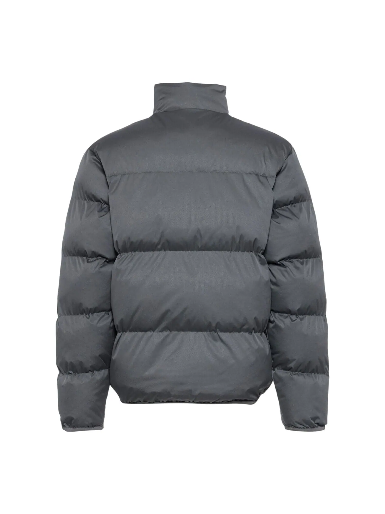 Куртка Nike Sportswear Club Therma-FIT Puffer Jacket 'Iron Grey White' — изображение 2 из 4, серый