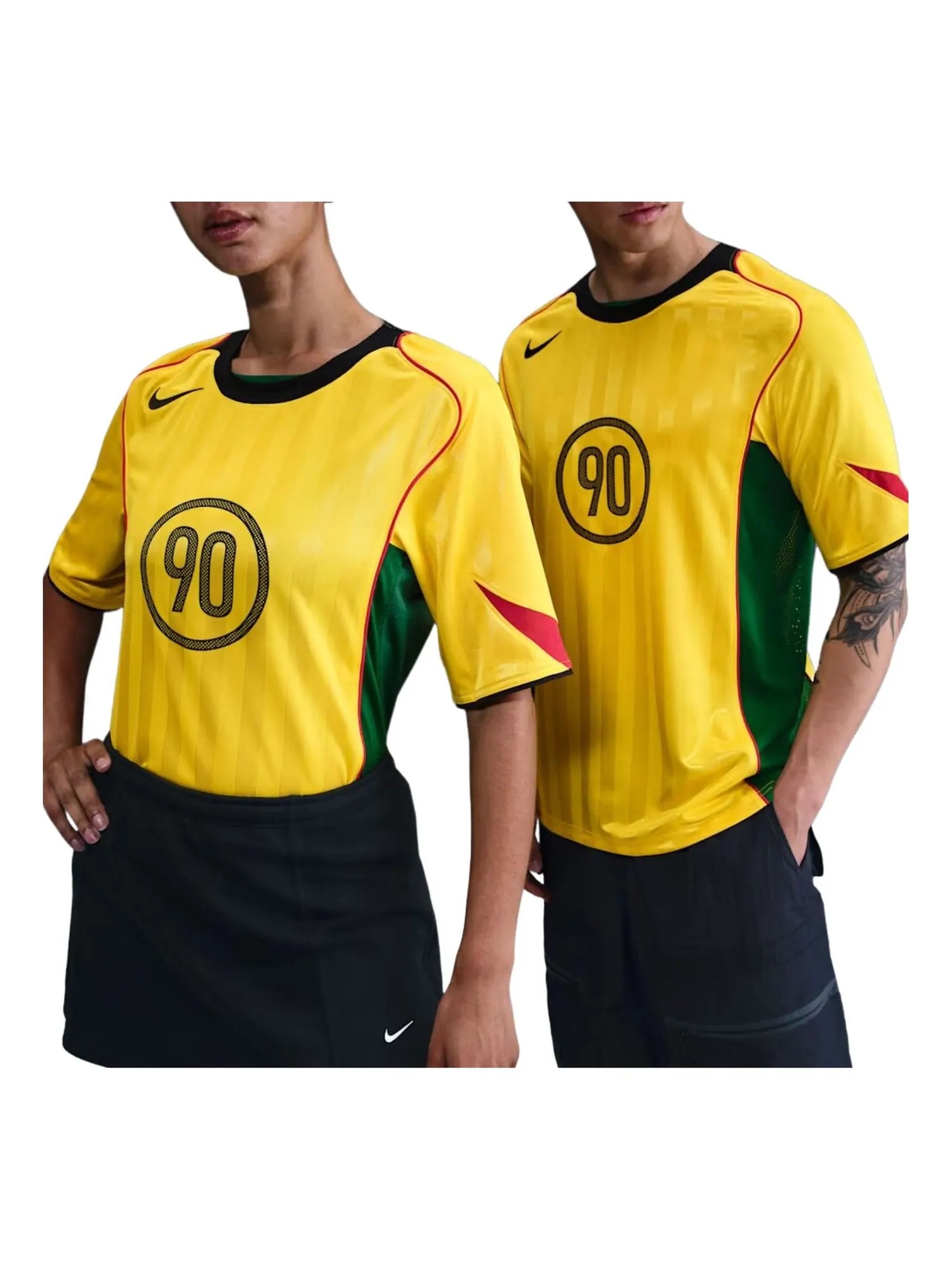 Футбольная майка Nike Total 90 Dri-FIT 'Tour Yellow' — изображение 1 из 2