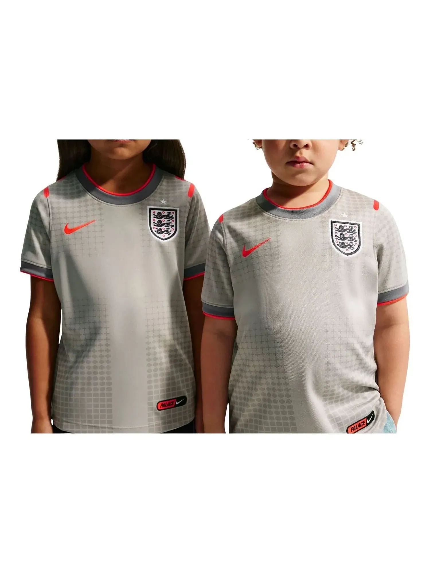 Детская футболка Nike x England x Palace Cryoshot — изображение 1 из 4, серый