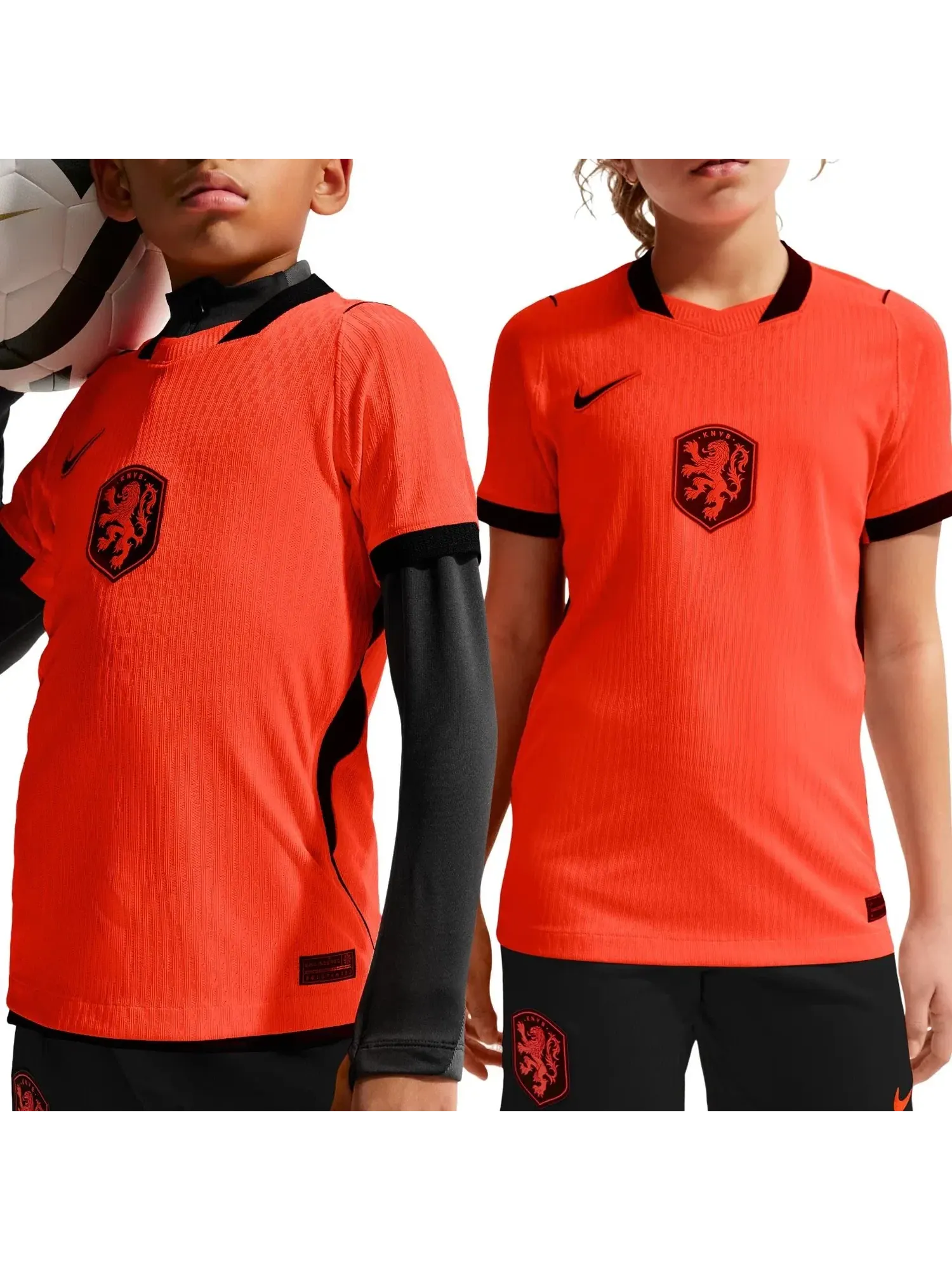 Детская футболка для мальчиков Nike Netherlands National Team 2026 Match Home Aero-FIT Soccer Jersey — изображение 1 из 2